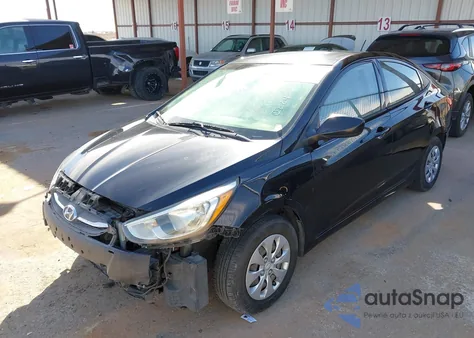 2017 Hyundai Accent Se z USA, uszkodzony, nr VIN KMHCT4AE0HU324443